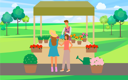 پیش‌نمایش فایل girls-standing-at-flower-stall-8706986 از پک فروشگاه محلی