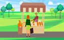 پیش‌نمایش فایل woman-buying-bread-at-bread-stall-8706983 از پک فروشگاه محلی