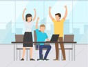 پیش‌نمایش فایل business-people-celebrate-victory-8706935 از پک فعالیت‌های کسب‌وکار