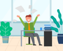 پیش‌نمایش فایل businessman-completed-task-8706936 از پک فعالیت‌های کسب‌وکار