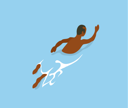 پیش‌نمایش فایل young-man-swimming-in-sea-8706824 از پک فعالیت آبی