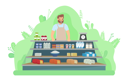 پیش‌نمایش فایل bakery-stall-8709372 از پک فعالیت پارک