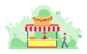 پیش‌نمایش فایل fast-food-stall-8709383 از پک فعالیت پارک