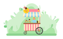 پیش‌نمایش فایل girl-selling-ice-cream-8709366 از پک فعالیت پارک