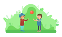 پیش‌نمایش فایل kids-playing-with-ball-in-park-8709382 از پک فعالیت پارک