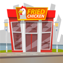 پیش‌نمایش فایل fried-chicken-shop-8710329 از پک فروشگاه‌ها