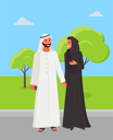 پیش‌نمایش فایل muslim-couple-enjoying-together-in-park-8707027 از پک فعالیت پارک