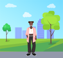 پیش‌نمایش فایل young-girl-standing-in-park-8707026 از پک فعالیت پارک