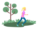 پیش‌نمایش فایل young-girl-running-outdoor-8707323 از پک جنگل
