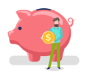پیش‌نمایش فایل beard-man-savings-in-piggy-bank-8709729 از پک مبانی کسب‌وکار