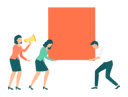 پیش‌نمایش فایل business-people-holding-megaphone-8709732 از پک مبانی کسب‌وکار