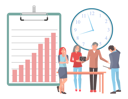 پیش‌نمایش فایل business-team-working-on-business-analysis-8709734 از پک مبانی کسب‌وکار