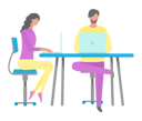 پیش‌نمایش فایل businessman-and-woman-working-at-office-8709721 از پک مبانی کسب‌وکار