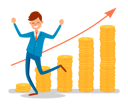 پیش‌نمایش فایل businessman-getting-money-profit-8709738 از پک مبانی کسب‌وکار
