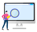 پیش‌نمایش فایل man-searching-on-browser-8709716 از پک مبانی کسب‌وکار
