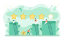 پیش‌نمایش فایل young-man-and-woman-giving-four-stars-8709712 از پک مبانی کسب‌وکار