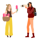 پیش‌نمایش فایل young-woman-photographer-capturing-photo-8709410 از پک عکاس