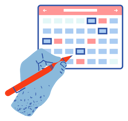 پیش‌نمایش فایل add-calendar-event-8728743 از پک کسب و کار