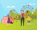 پیش‌نمایش فایل people-in-amusement-park-8740163 از پک پارک