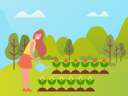 پیش‌نمایش فایل woman-watering-plants-8738900 از پک کشاورزی