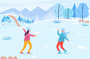 پیش‌نمایش فایل couple-playing-in-snow-8733982 از پک فصل زمستان