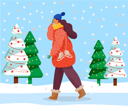 پیش‌نمایش فایل girl-in-winter-wear-8733969 از پک فصل زمستان