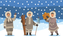 پیش‌نمایش فایل ancient-people-in-winter-8733841 از پک مردم زمستان
