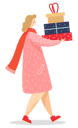 پیش‌نمایش فایل young-lady-holding-gifts-8738063 از پک هدیه کریسمس