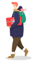 پیش‌نمایش فایل young-man-holding-christmas-gift-8738061 از پک هدیه کریسمس