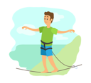 پیش‌نمایش فایل boy-doing-outdoor-adventure-8750402 از پک فعالیت های فضای باز