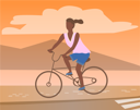 پیش‌نمایش فایل girl-doing-physical-workout-by-cycling-8707153 از پک فعالیت افراد