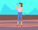 پیش‌نمایش فایل girl-drinking-water-from-water-bottle-8707152 از پک فعالیت افراد