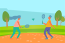 پیش‌نمایش فایل kids-playing-badminton-8707163 از پک فعالیت افراد