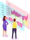 پیش‌نمایش فایل businesspeople-looking-at-screen-with-growing-graphics-9406551 از پک تحلیل کسب‌وکار