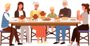 پیش‌نمایش فایل big-family-eating-ukrainian-food-9474984 از پک شام خانوادگی