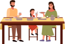 پیش‌نمایش فایل family-eating-indian-food-together-9474973 از پک شام خانوادگی