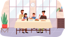 پیش‌نمایش فایل family-eating-italian-food-together-9474966 از پک شام خانوادگی