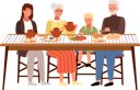 پیش‌نمایش فایل family-eating-ukrainian-food-9474975 از پک شام خانوادگی