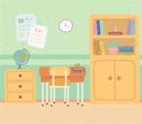 پیش‌نمایش فایل geography-classroom-9531291 از پک بازگشت به مدرسه (مشکی)