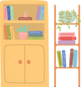 پیش‌نمایش فایل school-chest-of-drawers-9531304 از پک بازگشت به مدرسه (مشکی)