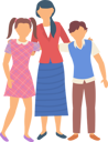 پیش‌نمایش فایل teacher-embracing-pupils-9531295 از پک بازگشت به مدرسه (مشکی)