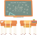 پیش‌نمایش فایل young-man-standing-in-front-of-school-board-9531301 از پک بازگشت به مدرسه (مشکی)