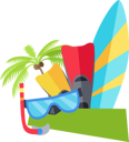 پیش‌نمایش فایل summer-active-in-summer-vacation-9522035 از پک بسته ساحل