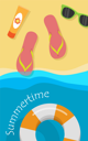 پیش‌نمایش فایل summertime-9522052 از پک بسته ساحل