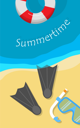 پیش‌نمایش فایل summertime-banner-9522051 از پک بسته ساحل