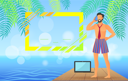 پیش‌نمایش فایل hot-summer-day-business-poster-9554408 از پک افراد کسب‌وکار در ساحل
