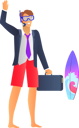 پیش‌نمایش فایل smiling-man-in-blue-diving-mask-and-black-jacket-9554423 از پک افراد کسب‌وکار در ساحل