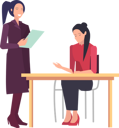 پیش‌نمایش فایل female-employee-discussing-work-in-entrepreneurship-9629952 از پک افراد کسب‌وکار