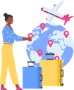 پیش‌نمایش فایل around-world-travelling-by-plane-airplane-trip-in-various-country-travel-pin-location-on-global-map-9588223 از پک مسافرت کسب‌وکار