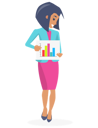 پیش‌نمایش فایل beautiful-businesswoman-with-business-report-9588208 از پک مسافرت کسب‌وکار